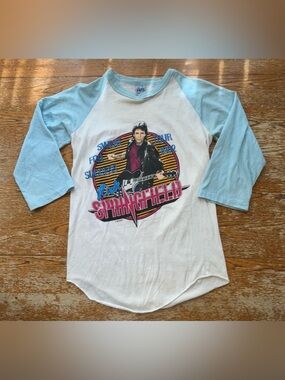 Vintage 1982 Rick Springfield Sweat For Success Tour Band T-Shirt Size Small
